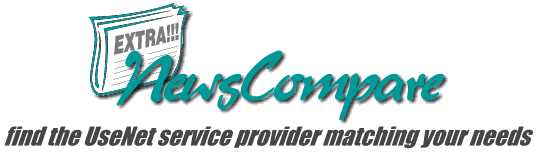 NewsCompare - find the right Usenet service provider for you